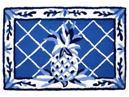 Jellybean French Country Pineapple Accent Rug - 20  x 30  Fashion