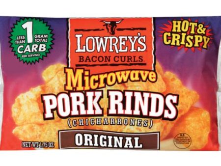 Lowrey s Microwave Pork Rinds (Chicharrones) - 1.75 oz. For Cheap