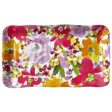 Springtime Floral Melamine Platter - 10  x 17.25  Online