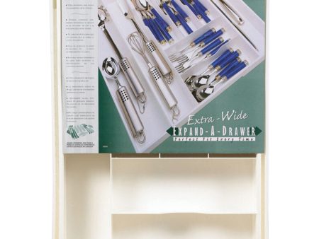 Expand-A-Drawer Adjustable Cutlery & Silverware Tray For Discount