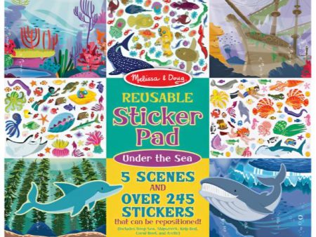 Under the Sea  Reusable Sticker Pad - 245 pc. Online