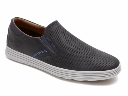 Dunham COLCHESTER SLIP ON BLUE Online Sale