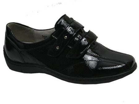 Joy Henni Velcro Black Patent Online Hot Sale