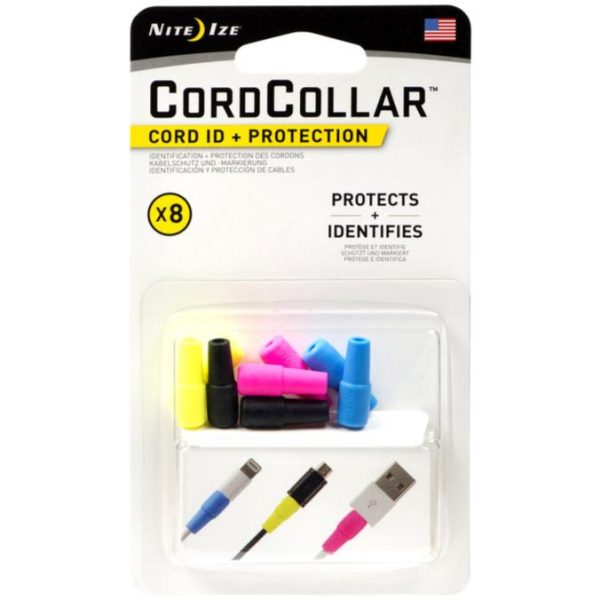 Nite Ize CordCollar Silicone Cord ID & Protection Kit - 8 pc. Cheap