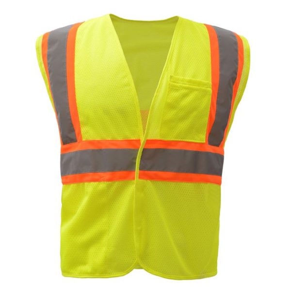 GSS Class 2 Fire Treated Hook & Loop Closure Vest Fashion