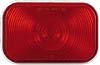 Rectangular Red Sealed Light With Grommet and Pigtail Discount