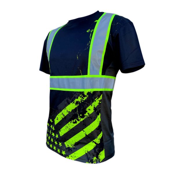 SafetyShirtz - SS360º Enhanced Visibility American Grit Safety Shirt For Sale