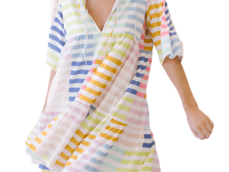 Sunshine Tienda Bondi Dress (Colorful Stripe) Online Sale