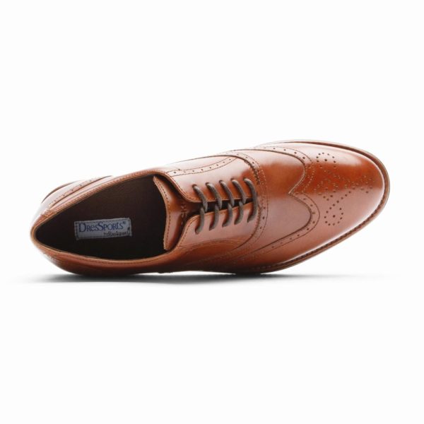 Rockport Men DRESSPORTS HERITAGE WINGTIP TAN Online