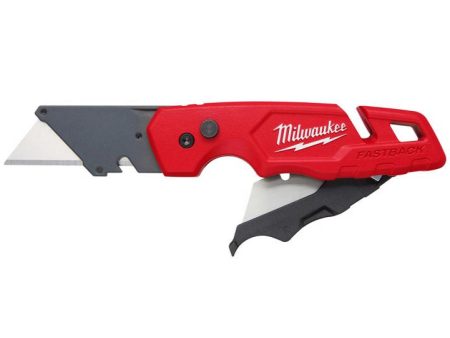 Milwaukee Fastback Press-&-Flip Folding Utility Knife (w  Blade Storage) Online