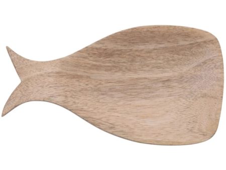 Mango Wood Whale-Shaped Spoon Rest - 4.25  x 8  Online now