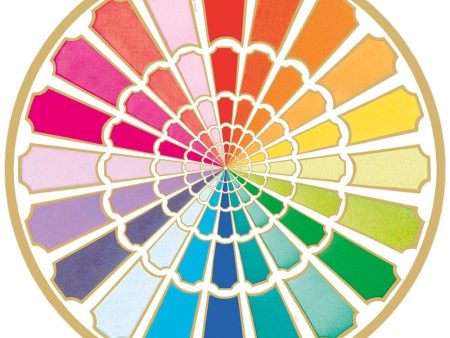 Color Wheel Round Cardstock Placemats - 12 pc. Online Sale