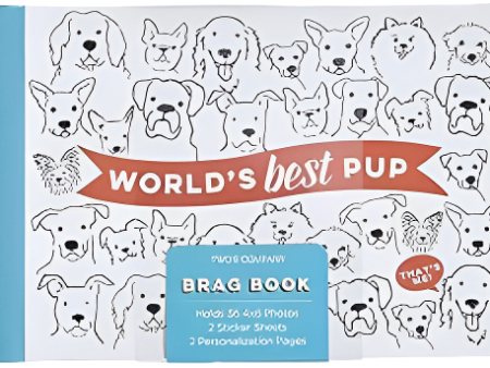 World s Best Pup 4  x 6  Photo Album Online