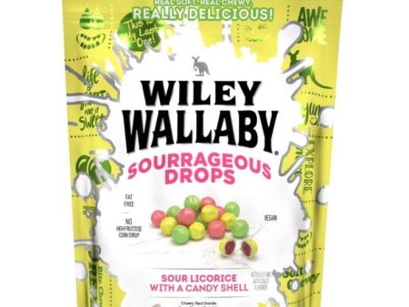 Wiley Wallaby Sourrageous Licorice Bites Cheap