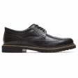 Rockport Men MARSHALL WING TIP BLACK LEATHER on Sale