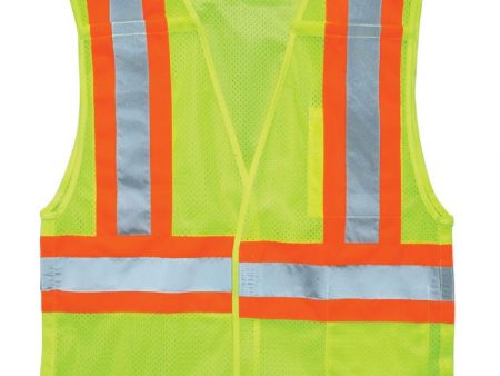 ML KISHIGO Ultra-Cool Mesh Breakaway Vest, Lime Online