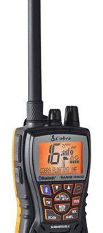 Floating VHF Radio with Bluetooth Online now