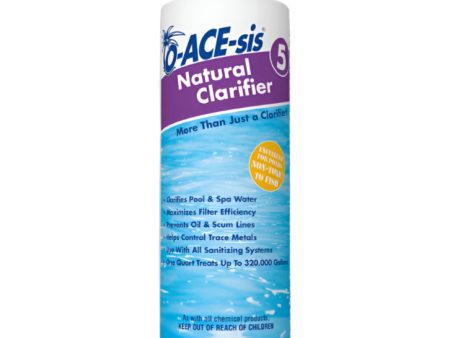 O-ACE-sis Liquid Natural Pool Clarifier - 1 qt. For Sale