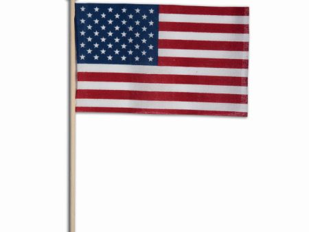 Miniature Polycotton USA Stick Flags Hot on Sale