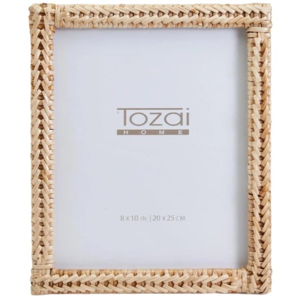 Woven Rattan Bordered Photo Frame Online Sale