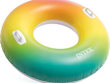 Intex Vinyl Inflatable Color Whirl Floating Tube - 48  Discount