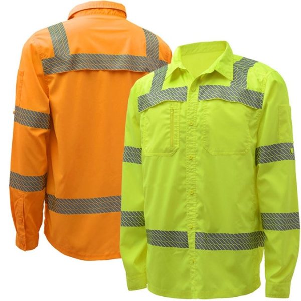 GSS Class 3 New Designed Lightweight Shirt Rip Stop Bottom Down Shirt W  SPF 50+ on Sale