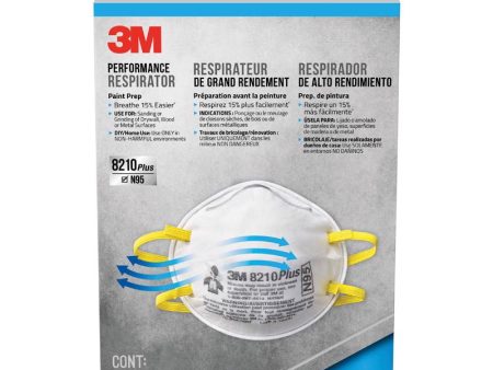 3M N95 Paint Prep Cup Disposable Respirator - 20 Pc. For Sale