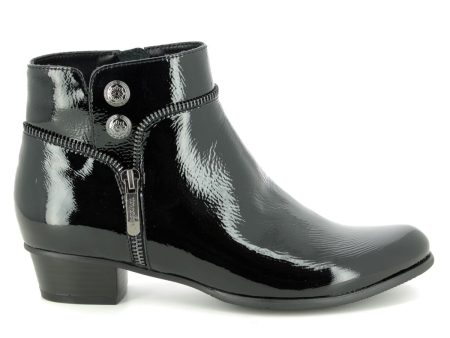 Stefany 277 Pat Boot Black Sale