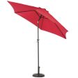 Living Accents Tiltable Market Umbrella - 9  For Cheap