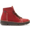 29001 Lace Boot Red For Cheap