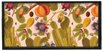 Passion Flora Lacquered Serving Tray - 10  x 20  Online Hot Sale