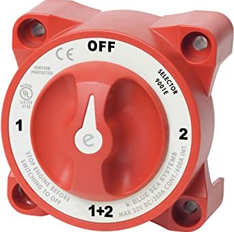 Blue Sea Systems e-Series Battery Selector Switch For Sale