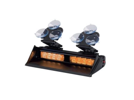 Code 3 LED Auxiliary Warning Light - 2 QUAD LED Lightheads For Sale