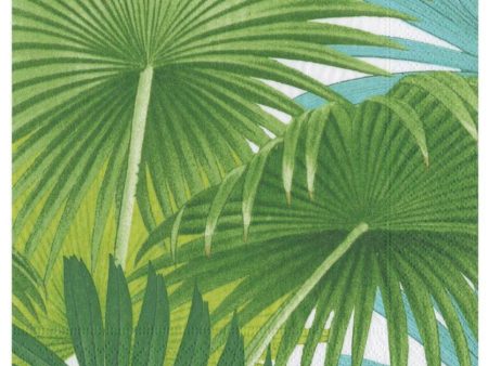 Palm Fronds Paper Napkins For Sale