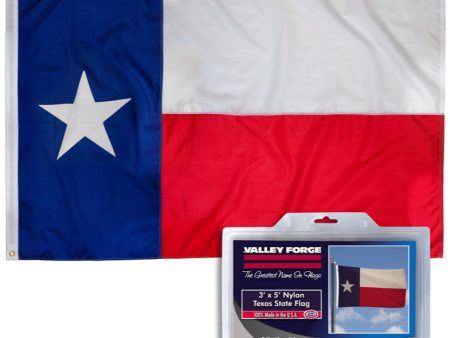 Nylon Texas State Flag - 3  x 5  Fashion