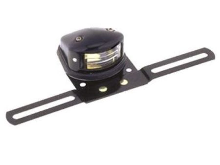 Armored LED License Plate Light With Bracket: Black Cheap