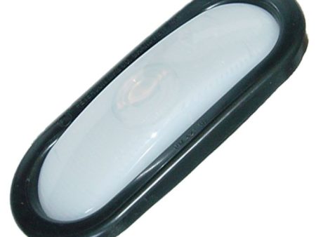 6  Sealed Oval Back Up Light - Kit or Light Only - Clear Sale