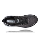 Men s Clifton 8 Black White Wide on Sale