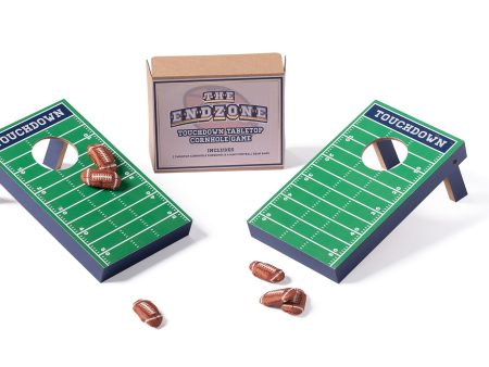 The Endzone Tabletop Cornhole Game For Cheap