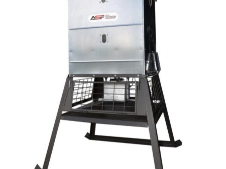 ASF 600 Lb. Stand & Fill Broadcast Feeder w  Timer For Sale