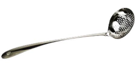 RSVP Stainless Steel Straining Ladle - 12.5  For Sale