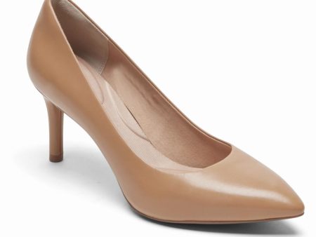 Rockport Women TOTAL MOTION 75mmPTH TM75MMPTH PLAIN PUMP MOCHA LATTE Cheap