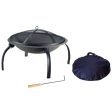 Living Accents Portable Steel Fire Pit - 34  Hot on Sale