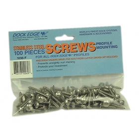 Dock Edge Mounting Screws With Driver Online Hot Sale