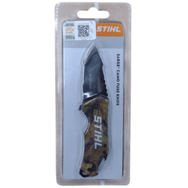 Stihl Sarge Camo Fuse Knife - 2.5  Supply