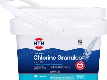 HTH Granulated Pool Chlorine - 18 lb. on Sale