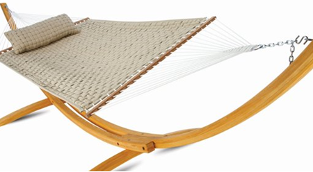 Soft Weave Acrylic & Polyester Hammock - 13  Online Sale