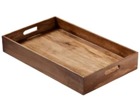 Mill Creek Mango Wood Tray - 16  x 26  For Cheap