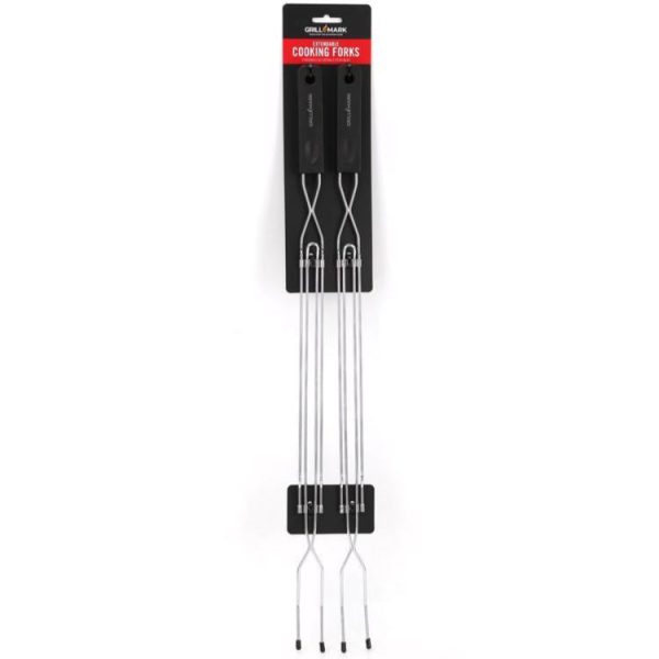 Grill Mark Extendable Open Flame Cooking Forks - 2 pc. Online Sale