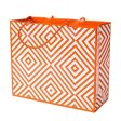 Coral Chevron Gift Bag Online Hot Sale